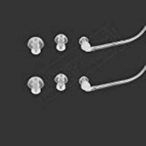 Image of AIKA Ear Plug With 6 Tubes Resound Bte Hearing Aids Eartips Domes - 14MM (18Pcs)