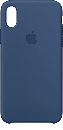 Image of Apple iPhone X Silicone Case - Blue Cobalt