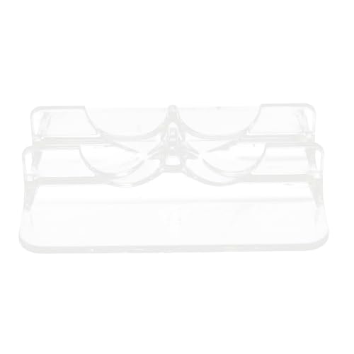 Toyvian Roller Skates Display Holder Transparent Ice Skates Rack for Retail Showcases Easy to Install for Store Displays