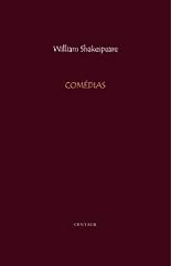 Capa de Comédias de William Shakespeare [com índice]
