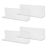 Séparateurs en forme de l pour un gain de place : ces séparateurs de marchandises en forme de l servent d'organisateurs transparents efficaces pour les étagères, segmentant les produits afin de réduire l'encombrement dans les magasins, les cuisines ou les placards, optimisant ainsi l'utilisation de l'espace pour les commerçants