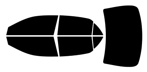 True Line Automotive Precut Car Window Tint Compatible with Toyota Corolla Sedan 2009-2013 - 20% All Side and Back Windows - Window Tint Film - Pre Cut Window Tint for Car Windows - Tint Kit