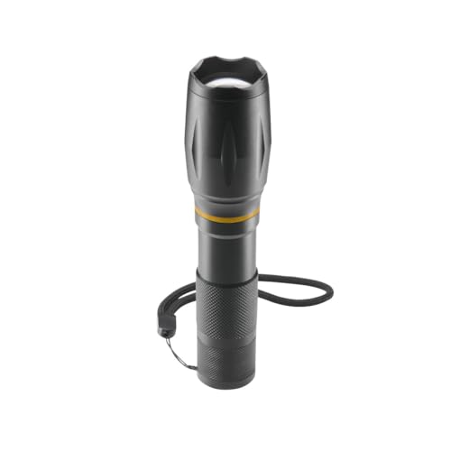 Image of Hama “W200” LED Torch, Batteries, Zoom, COB, Aluminium, 3 Modes