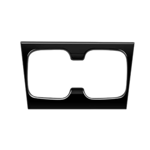内装装飾 Compatible With Suzuki For Fronx WDB3S WEB3S 2025 2026 カーセンターコンソール フロントウォーターカップホルダー デコレーションカバー トリムステッカーに対応(Black)