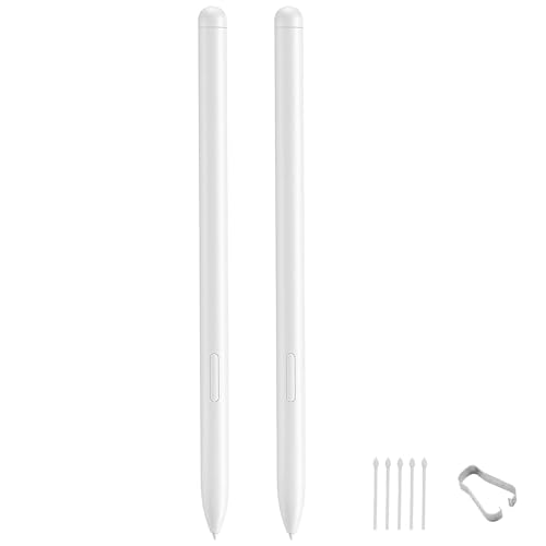 Lápices capacitivos para Samsung Galaxy Tab S10 Lite color beige en pack de 2 unidades
