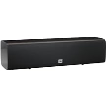 JBL Studio 665C, Dark Wood - High-Performance Center Channel Loudspeaker - with 2414H-1 Compression Driver, High-Definition Imaging Horn & Four 5.25 PolyPlas Cone Woofers