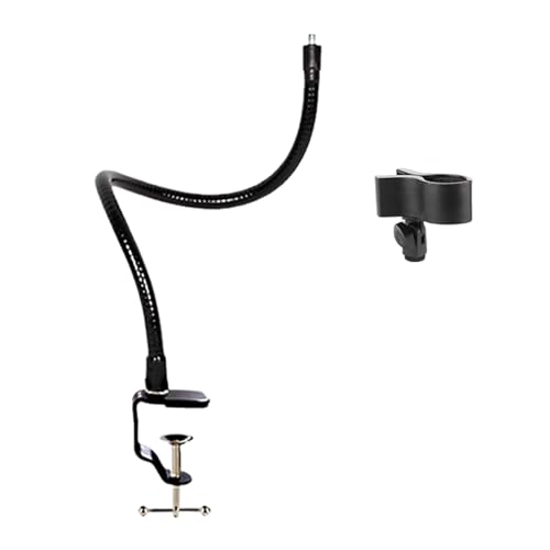 Hkfgdjdl 360�x �t���L�V�u�� �O�[�X�l�b�N �}�C�N�X�^���h �N���b�v�t�� �}�C�N�X�^���h�z���_�[ �}�C�N�����d���A�N�Z�T���[�̎��t���p