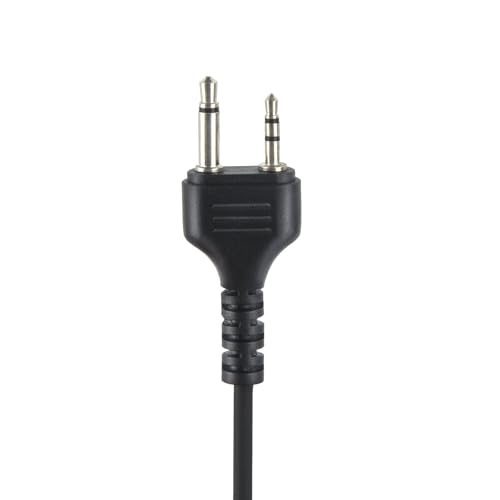 Walkie talkies Midland auricular PTT con manos libres y salida auxiliar de 3,5 mm 5