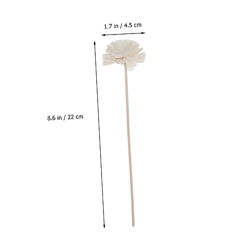 Difusor de Aceite con Palitos de Rattan de Flor 15 Piezas miniatura 3