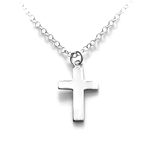 Colgante de cruz de plata ROBERTS el detalle perfecto para aniversarios y comuniones