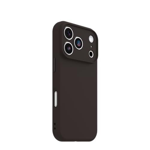 Image of OtterBox iPhone 17 Pro Figura Series Case - Terra Brown - Aesthetic, Silicone Phone Cases, Protective Minimalist Design, MagSafe iPhone Case with Camera Protection