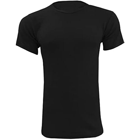Men’s Thermals Tops, Black/Grey/White | Base Layer Half & Full Sleeve Tops Warm Underwear, Hot Insulation | Heat Trap, Soft, Comfortable, Brushed, Extra Thick Yarn, Deep Cushioning | S M L XL 0.45 Tog Cover
