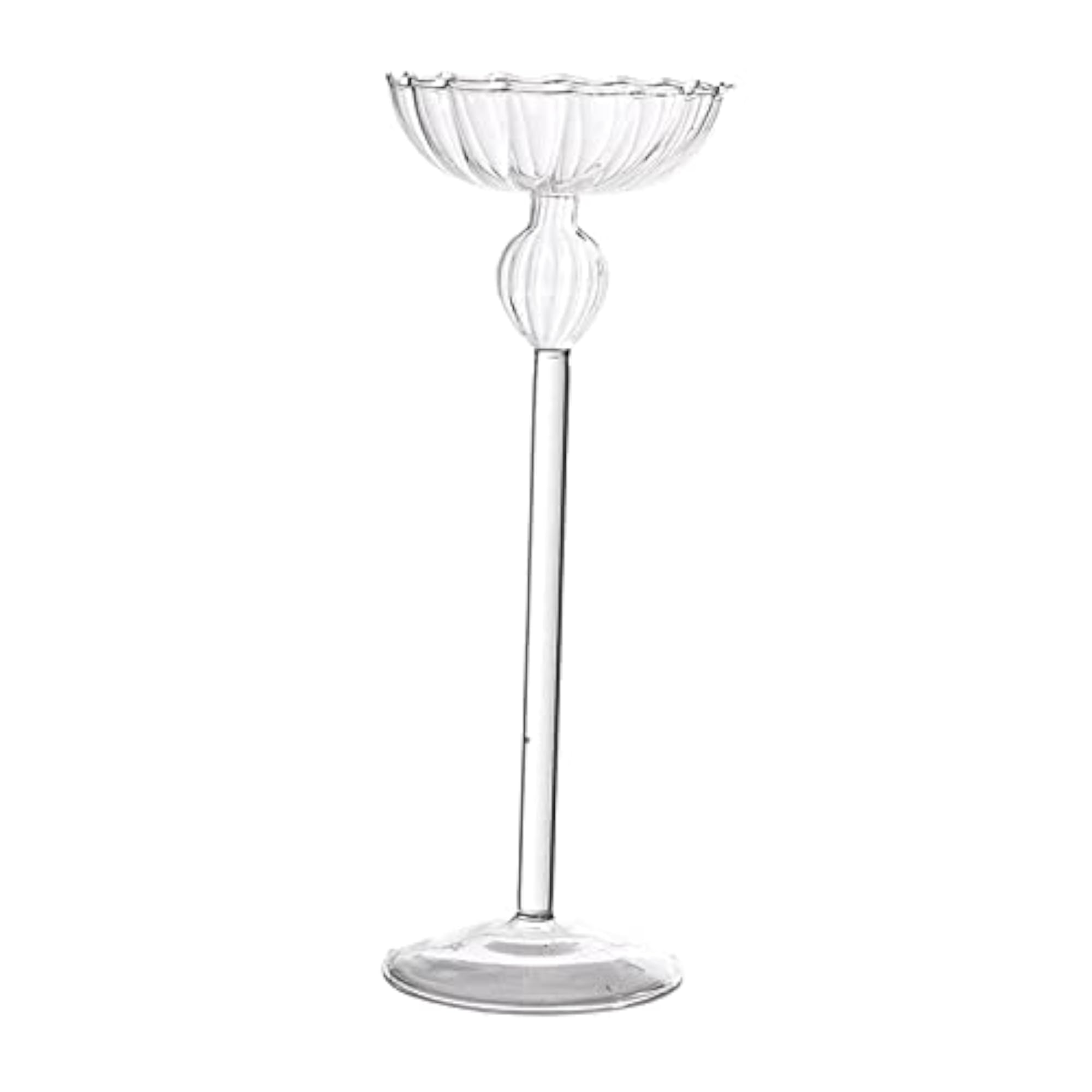 Tealight Candle Holders Glass Candlestick Holders