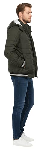 Image of Export Quality Reversible Puffer Jacket in GLD Material best for Winterwear /Hiking /Biking /Camping /Mountaineering /Fashion & Casual Wear(Control Temperature up to 3 Degree Celsius)(3C)
