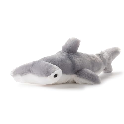 The Petting Zoo Hammerhead Shark Stuffed Animal Plushie, Gifts for Kids, Scoopz Animals, Shark Plush Toy, 10 inches