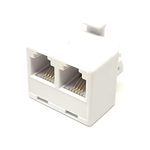 Maincore RJ11 Male to 2 x RJ11 Female Adapter Cover