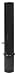 Calpipe - IBP10080-B-F - Bollard, Removable, Flat, 36 In H, Black