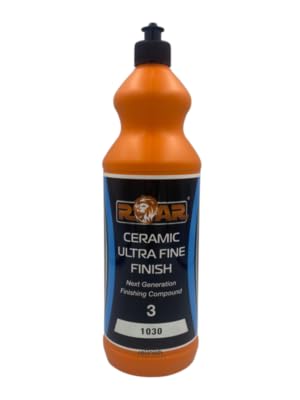 ROAR 1030 Ceramic Finish Compound 1kg   Swirl Mark Removal, Gloss Enhancement, Body Shop Safe