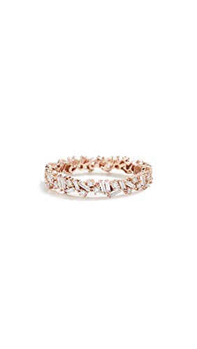 Suzanne Kalan Rose Gold Fireworks Eternity Band Ring