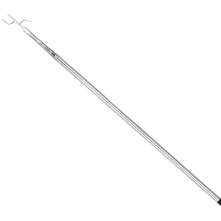 JIEBWCHA Pince De Chargement De Camion, 150cm Poteau Télescopique pour Camion, Outil De Récupération De Chargement pour, Acier Inoxydable Perche Télescopique Multi-Usage