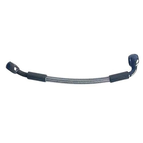 Durite de frein hydraulique moto flexible 190cm raccord M10 tuyau huile acier