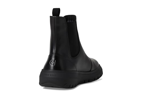 Cole Haan Cole Haan Women's Grand Raelyn Chelsea Waterproof Boots, Black/Black Wp, 9.5-B US