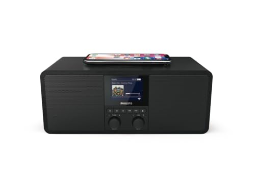 Philips R8805/10 Internetradio mit DAB+ & UKW | Spotify Connect & Bluetooth Streaming | Kabelloses...