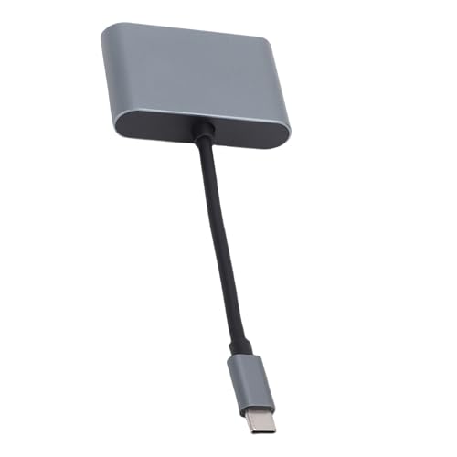 Adaptateur Ethernet Type C en aluminium haut de gamme pour connexion RJ45 stable de PC