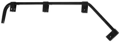 United Pacific 10672 Mud Flap Hanger, Black Angled, No Coil