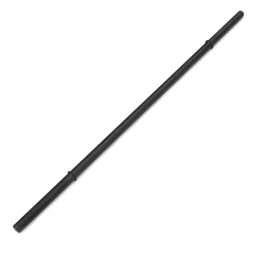 Valor Fitness Fat Grip Axle Barbell - Strongman Hand Grip Training - 25 lbs 2"OD - Curls Deadlifts Muscle Strengthening Weight Lifting Workout Gym Equipment Max 500 lbs - OB-AXL