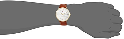 Tommy Hilfiger Herren Analog Quarz Uhr mit Leder Armband 1710353 – Bild 3