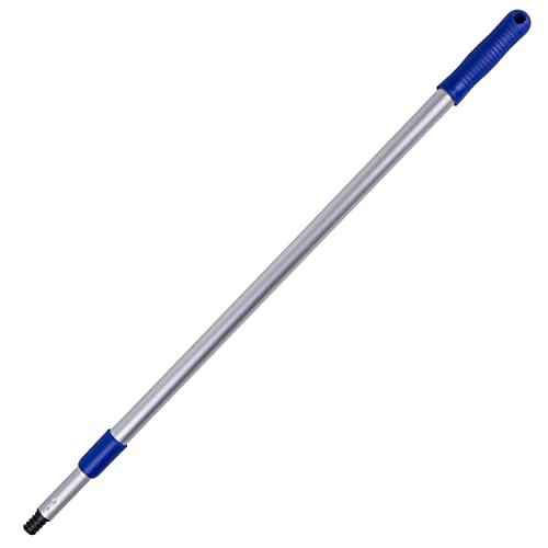 CleanGang - Bodenwischer Teleskopstiel EveryWay aus Aluminium - Teleskopstiel ausziehbar mit stabiler Schraubverbindung - griffige Wischmop Teleskopstange - Mopp Teleskop 1 Stück Cover