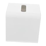 MOTHNUR Boîte à Mouchoirs Carrée Blanche pour Papier Plastique Rangement Multifonction ...
