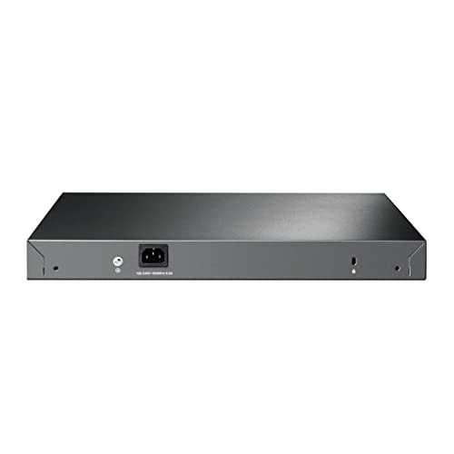 Image of TP-Link Omada SG3428XMP | Jetstream 24 Port Gigabit Smart Managed L2+ PoE Switch | 24 PoE+ Port @384W, 4 * 10GE SFP+ Slots | Support Omada SDN | IPv6 and Static Routing