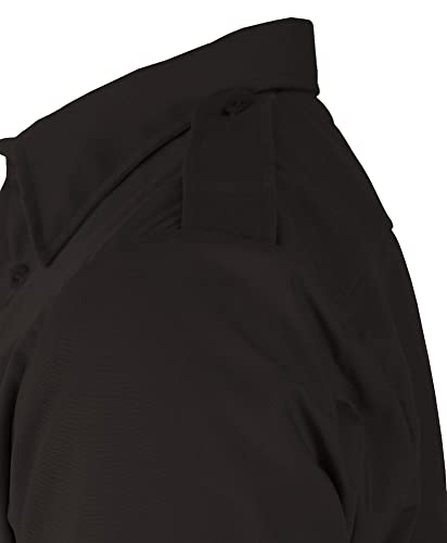 Propper Men's Short Sleeve Tactical Dress Shirt, Black, X Large #TOP6