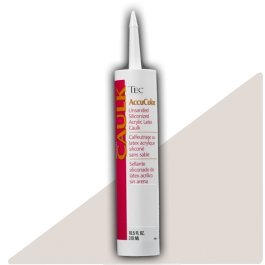 Image of TEC Accucolor Siliconized Unsanded Acrylic Caulk 931 Std White