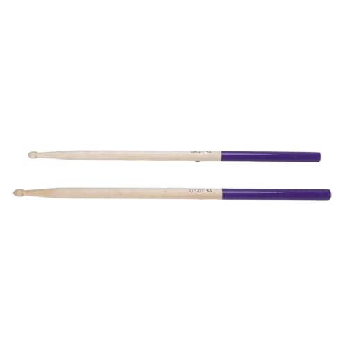 Baquetas Focket de madera de arce 5A con agarre de goma miniatura 5