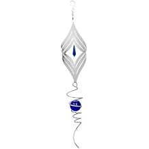 Red Carpet Studios Ltd. Diamond Cyclone Chrome with Blue Accents - 24" Long