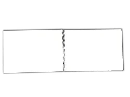 Image of LRS A4 Sketch Pad for Artist - 140 GSM - Artist Drawing Book - (29.7 cm x 21cm) - Spiral Bound - Completely Handmade - (A4-30 Sheets, Pack of 2)