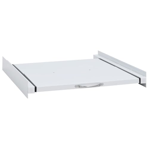 vidaXL Kit de apilamiento para Lavadora con Estante extraíble