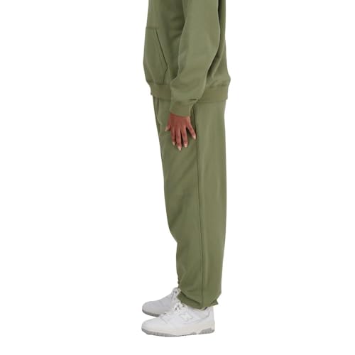 New Balance New Balance Women's Athletics French Terry Jogger, Dark Olivine, X-Small
