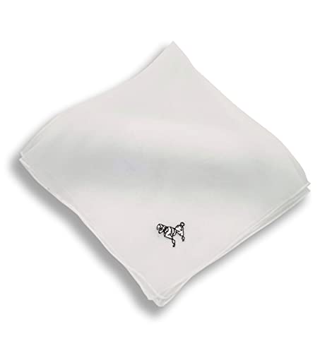 Forum Novelties 1950s Poodle Scarf, White, One Size