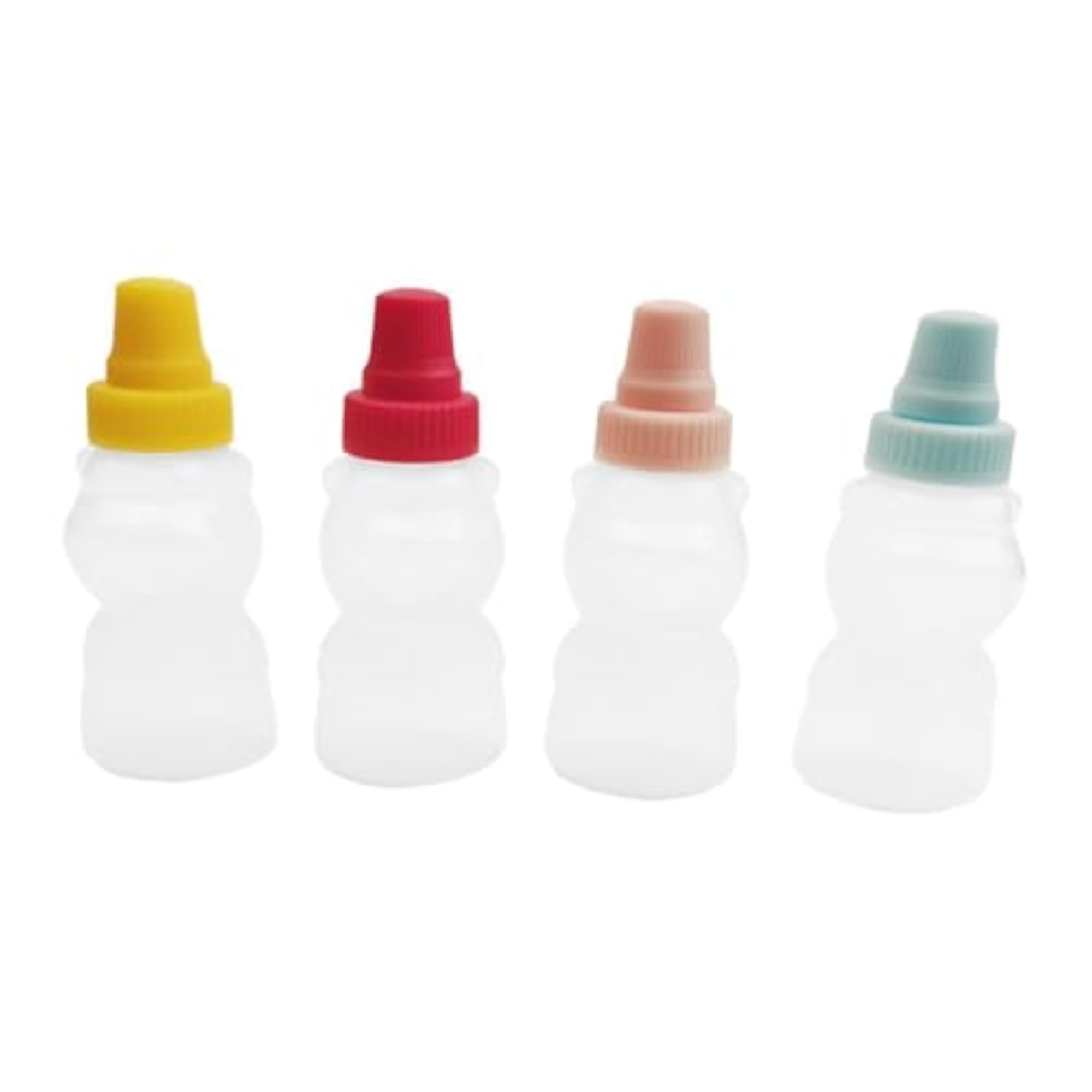 2x4 Pieces Refillable Tomato Ketchup Bottles Set