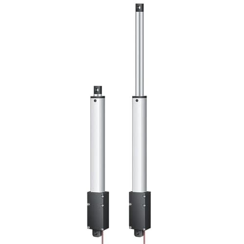 Actuador lineal de alta velocidad 12V y 150mm/s con soporte firme para abrir ventanas
