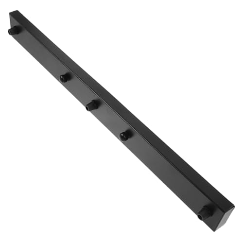 Support de montage d'éclairage noir 50 cm pour suspension longue