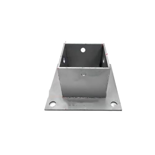 Support poteau à poutre 140x140 robuste en acier galvanisé de 2 mm