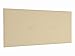 LA WEB DEL COLCHON Cabecero de Cama tapizado Acolchado Juvenil Julie 115 x 55 cms. para Camas de 80, 90 y 105 cms. Polipiel Color Beige. Incluye herrajes para Colgar con regulador de Altura