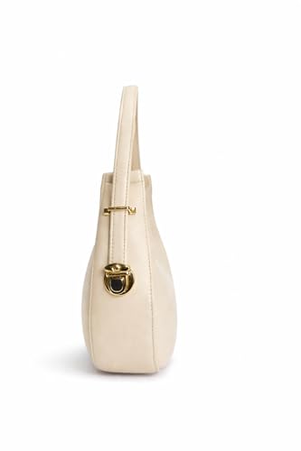 Image of Women's Shoulder & Sling Bag with Zipper Closure, Detachable Long Strap, Spacious Single Compartment Handbag for Daily & Office Use | Trendy Design
