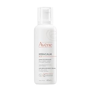 Avene XeraCalm A.D Lipid-Replenishing Cream for the Body Moisturiser for Atopic Dermatitis, Eczema-Prone, No Preservatives, Fragrance-Free- 400ML