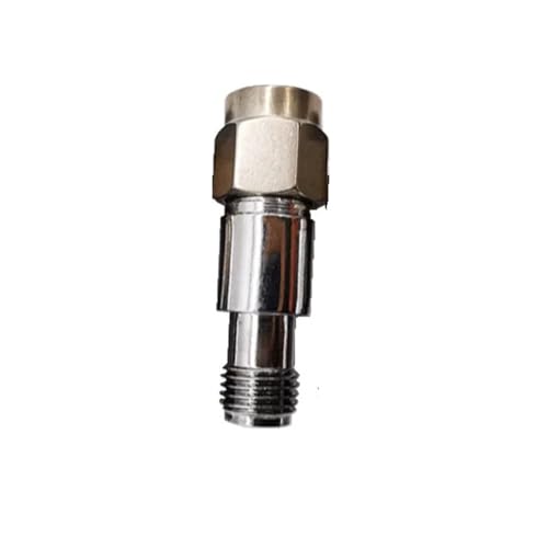 Atenuador fijo coaxial para evitar saturación de señal con conector SMA de 15dB